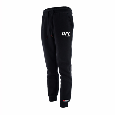 UFC OFFICIAL logo pants-BLACK